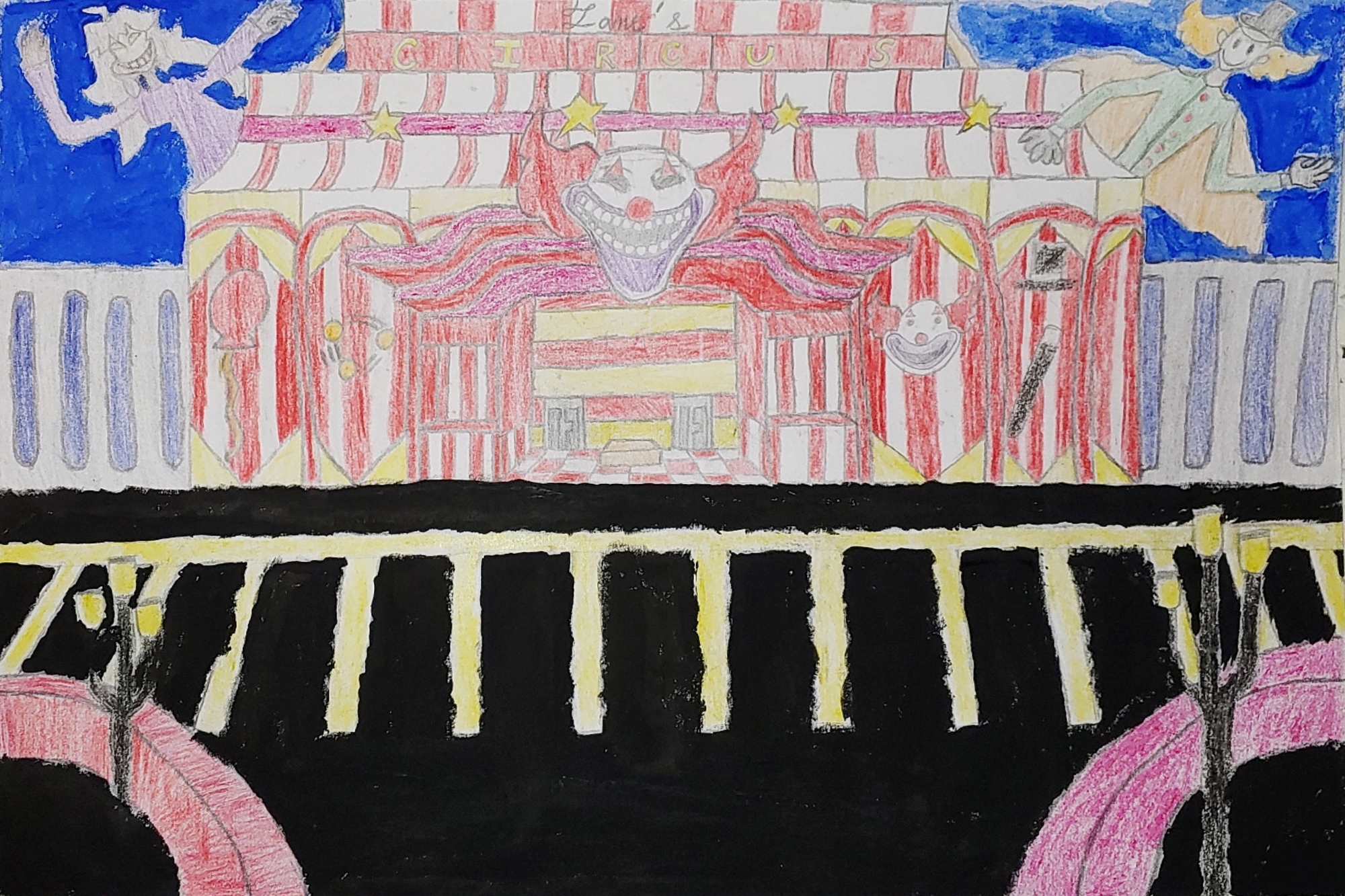 Circus Is In Town! Young Canvas